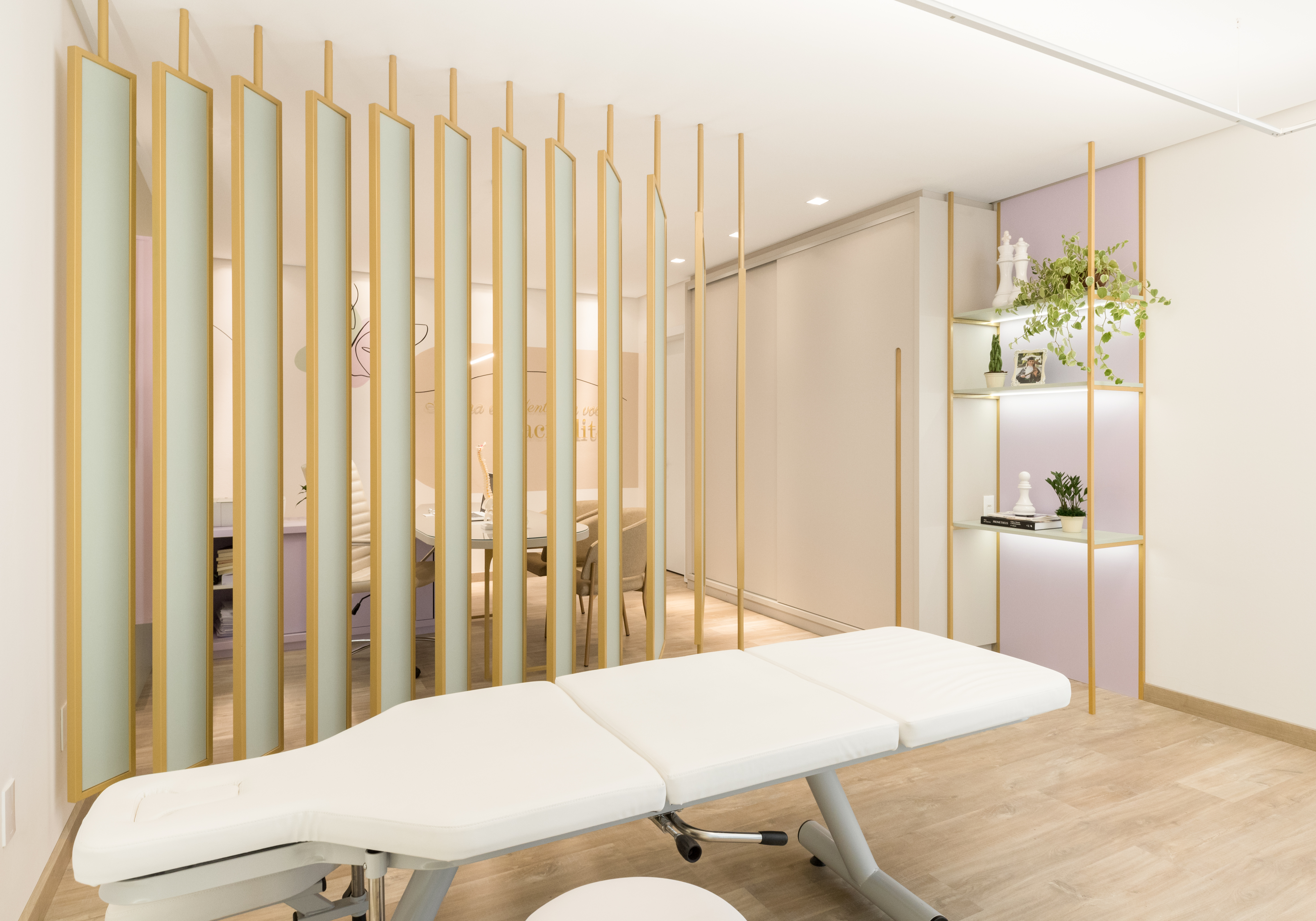 Sala de atendimento e terapia manual Dulce Danieli